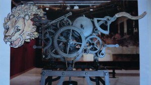 Reconstitution du lion mécanique de Léonard de Vinci